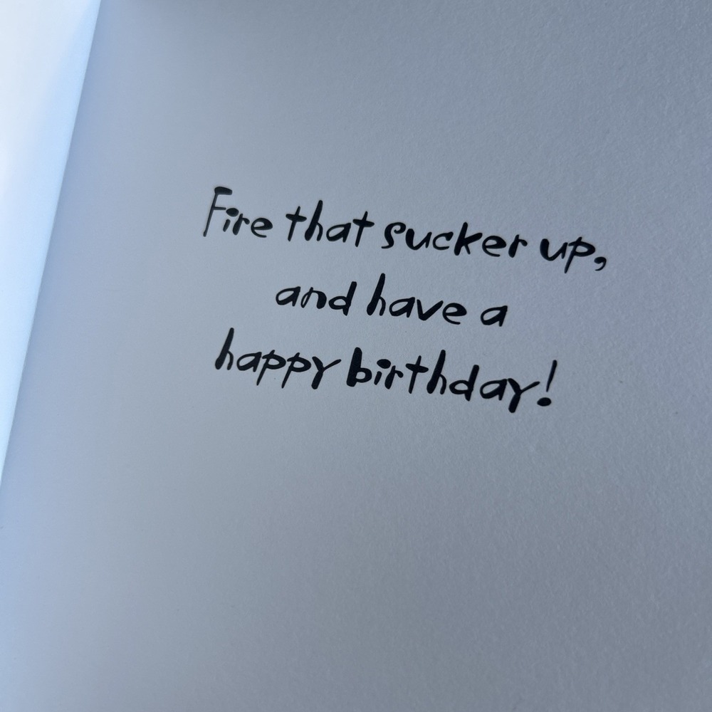 Funny Birthday Card for Him Humor Birthday Card for Dad Dog Grilling - Picture 2 of 4